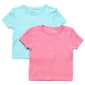 Girls (7-14) 1st Kiss(R)  2pk. Short Sleeve Seamless Tees - image 1