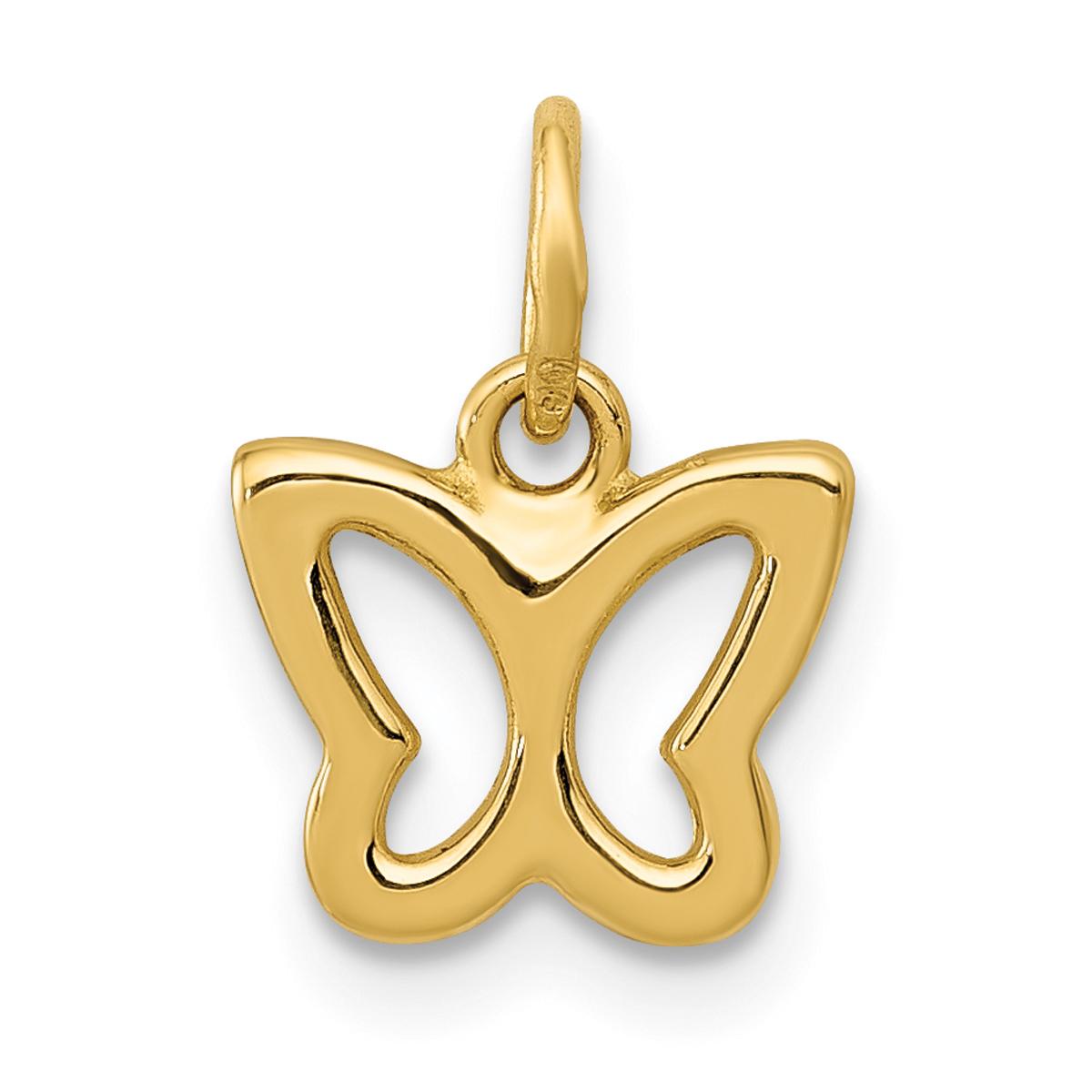 Gold Classics™ 14kt. Gold Polished Butterfly Pendant