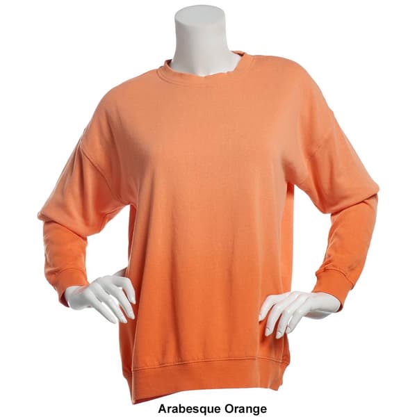 Juniors No Comment Ombre Sweatshirt