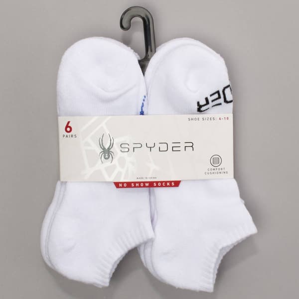 Boys Spyder 6pk. No Show Socks - image 