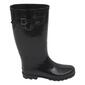 Womens Fifth & Luxe Tall Faux Fur Lined Rain Boots - Black - image 2