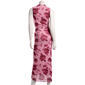 Juniors Madden Girl Mesh Funnel Neck Ruch Maxi Dress- Mauve - image 3