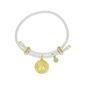 Shine Crystal Butterfly Amazonite Stone Leather Bracelet - image 1