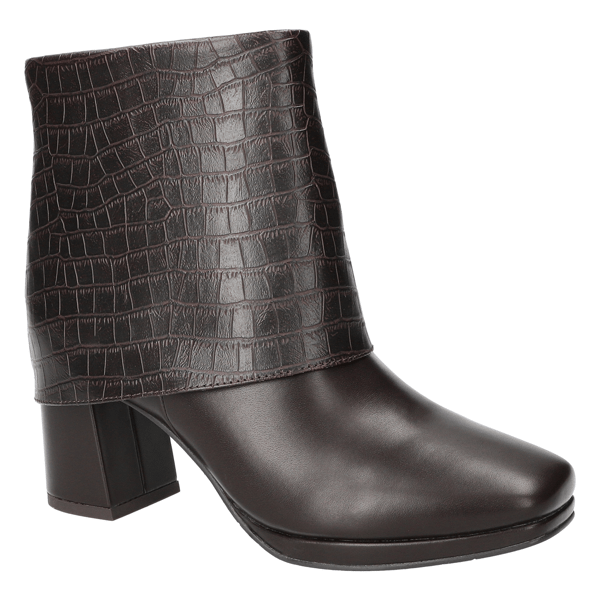 Womens Easy Street Sutton Square Toe Ankle Boots