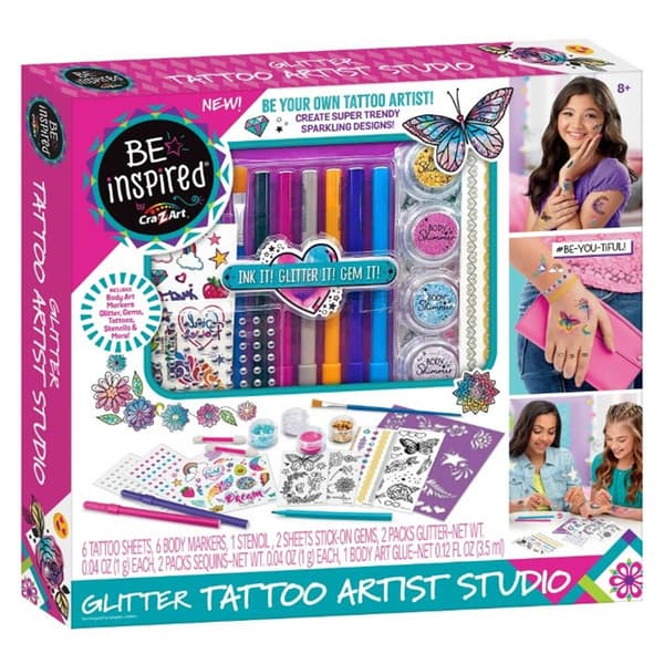 Cra-Z-Art Color Burst Tattoo Artist - image 