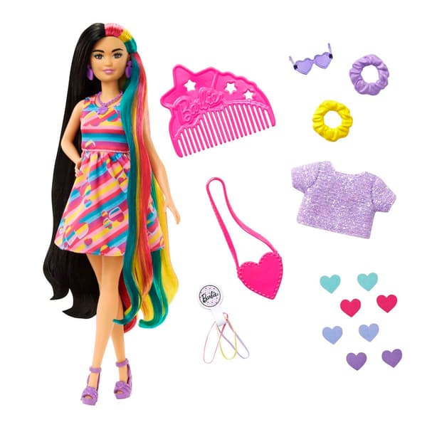 Barbie® Totally Hair Heart Themed Doll