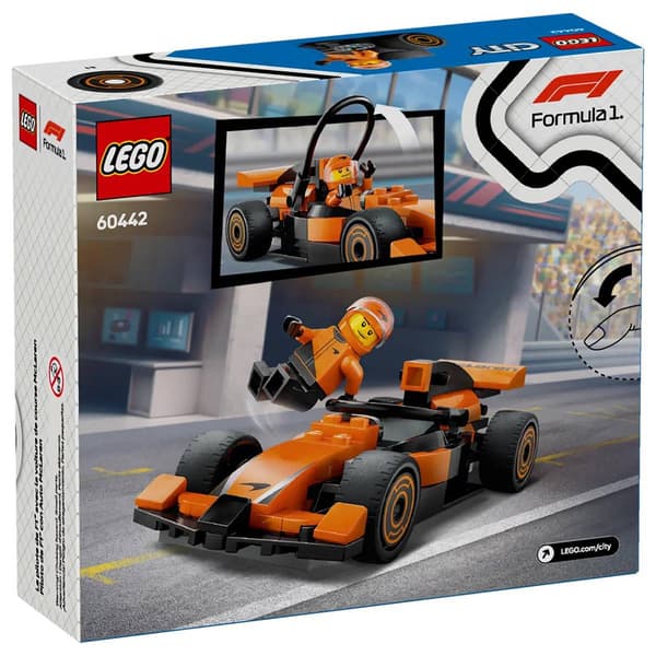 LEGO® CITY F1® Driver with McLaren Race Building Kit