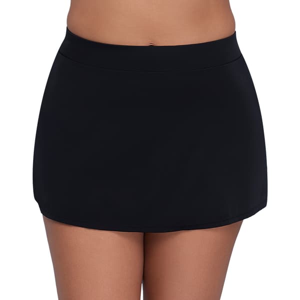 p/h/12/25 Womens TrimShaper Solid 2025 Swim Skirt - image 