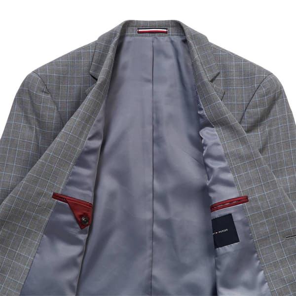 Mens Tommy Hilfiger Plaid Suit Jacket