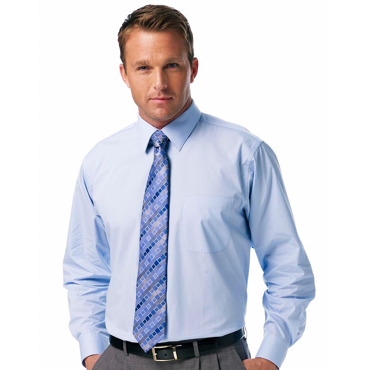 Mens Preswick & Moore® Regular Fit Dress Shirt - Della...