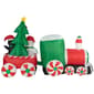 Northlight Seasonal 8ft. Inflatable Train Christmas Outdoor Décor - image 3