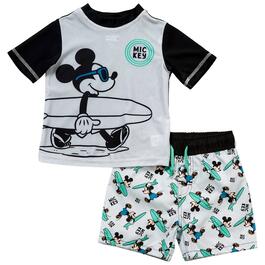 Toddler Boy Disney&#40;R&#41; 2pc. Mickey Surf Board Swim Set