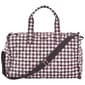 Madden Girl Quilted Cotton Weekender Tote - image 1
