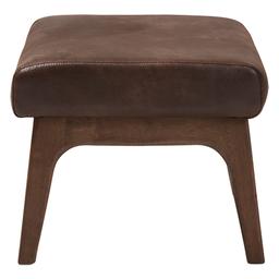 Baxton Studio Bianca Faux Leather Ottoman