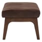 Baxton Studio Bianca Faux Leather Ottoman - image 4