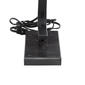 9th & Pike® Black Metal Traditional Table Lamp with Fabric Shade - image 6