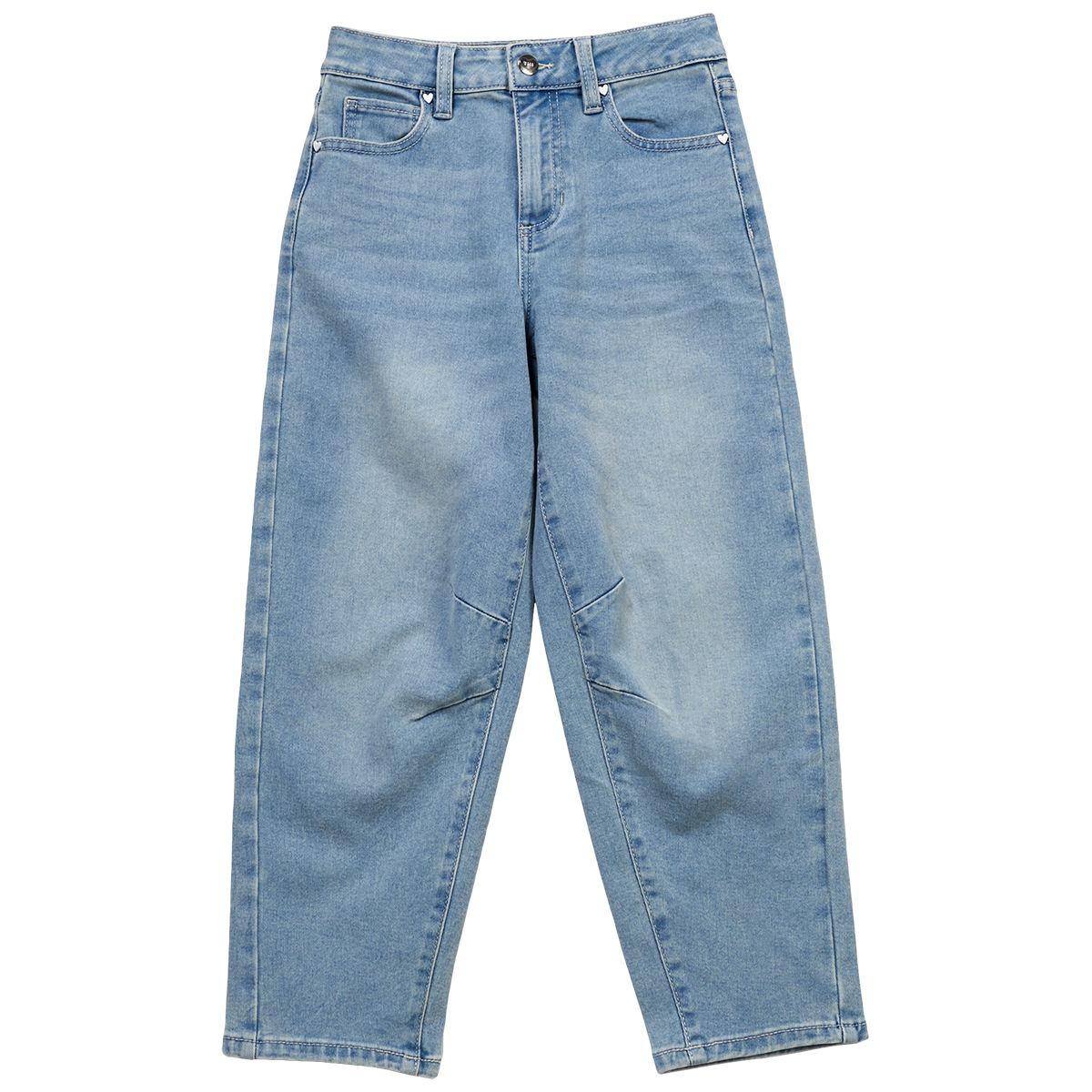 Girls (7-14) YMI(R) Basic Barrel Jeans