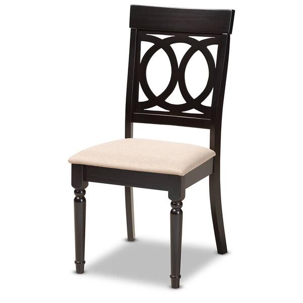 Baxton Studio Lucie Wooden Dining Chair - Set of 4