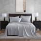 Perry Ellis Portfolio Herringbone 6pc. Embossed Stripe Sheet Set - image 1