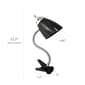 LimeLights Flossy Flexible Gooseneck Clip Light Desk Lamp - image 4
