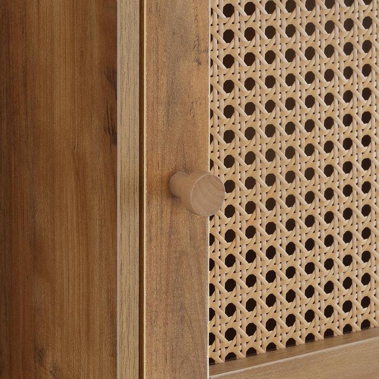 Convenience Concepts Xtra Storage Weave 3-Door Cabinet