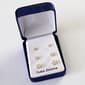 Boxed Trio Set Cubic Zirconia Post Earrings - image 1