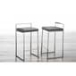 LumiSource Fuji Contemporary Stackable Counter Stools - Set of 2 - image 6