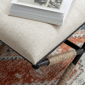 Linon Home Decor Ashburn Campaign Accent Stool - image 7