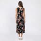 Womens Robbie Bee Sleeveless Floral Cowl Neck Midi Dress - image 2