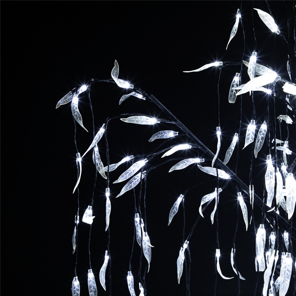 Northlight LED Lighted Willow Tree Outdoor Halloween Decoration