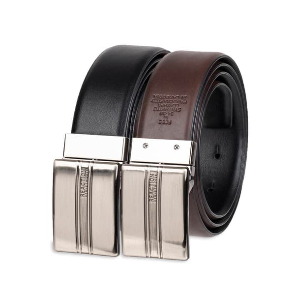 Mens Kenneth Cole&#174; Reaction&#8482; 35mm Reversible Plaque Belt