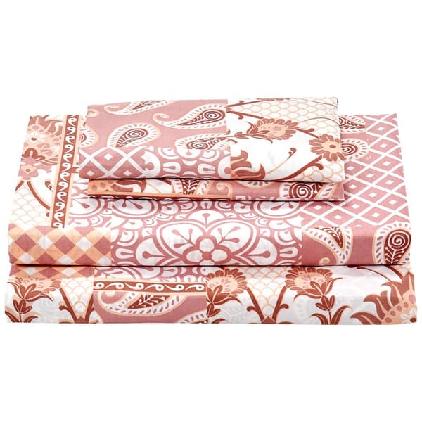 Bedding Essentials by Ashley Cooper(tm) Deliah Patchwork Sheet Set - image 