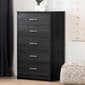 South Shore Tassio Grey Oak 5 Drawer Chest - image 2