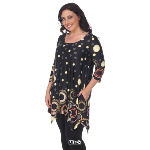 Plus Size White Mark Erie Tunic