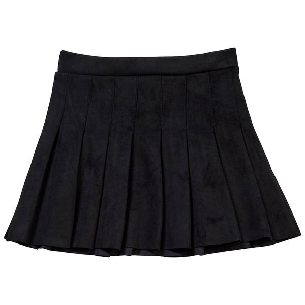 Girls (7-16) Jolie & Joy Suede Pleated Skirt - image 