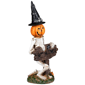 Northlight Jack-O-Lantern Skeleton with Happy Halloween Sign - image 3