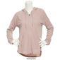 Plus Size Calvin Klein Performance Ruched Sleeve Zip Front Hoodie - image 2