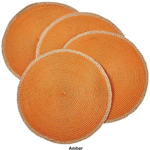 Litta Round Placemats - Set of 4