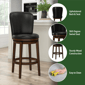 HH2 Home Victoria Swivel Bar Height  Stool - image 10
