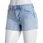 Juniors Almost Famous&#40;tm&#41; Rodeo Rhinestone Denim Short Shorts - image 1