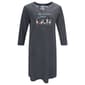 Plus Size Rene Rofe&#40;R&#41; 3/4 Sleeve Pawsitively Spoiled Nightgown - image 1