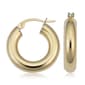 Gold Classics&#40;tm&#41; 10mm Gold Hoop Earrings - image 1