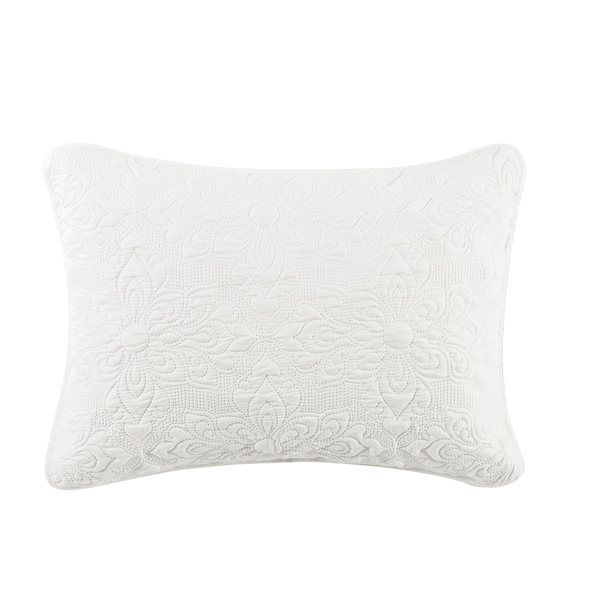VCNY Home Caroline Embossed Floral Quilt Set