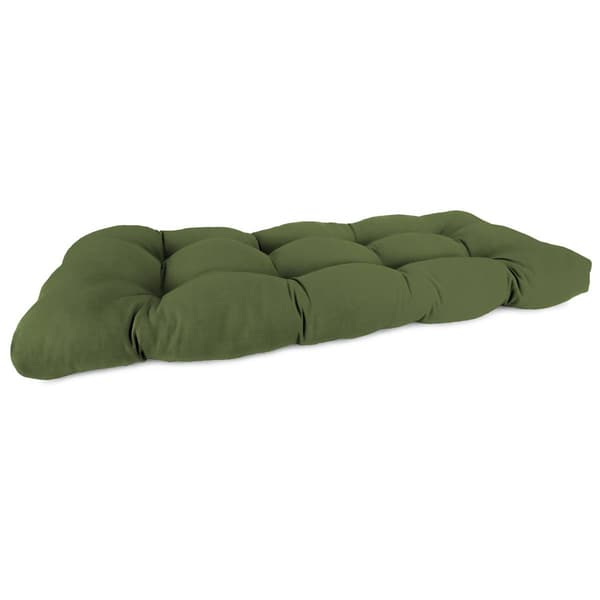 Jordan Manufacturing Veranda Hunter Wicker Settee Cushions