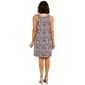 Womens Perceptions Sleeveless Cleo Neck Print Dress - image 3