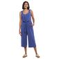 Womens Connected Apparel Sleeveless Tie Waist Jumpsuit - image 1
