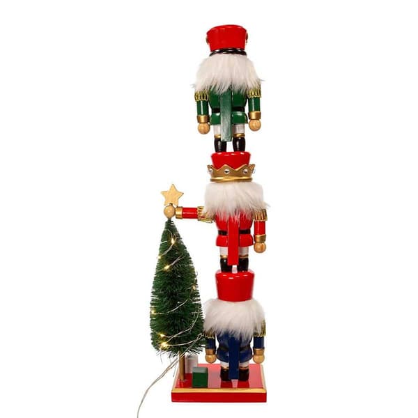 Kurt S. Adler 18in. Battery Operated Stacked Nutcracker