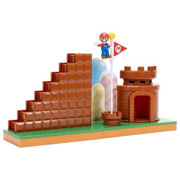 Nintendo Super Mario 2.5in. Course Complete Play Set - image 