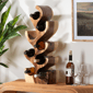 bali & pari Matana Suar Wood Wine Rack - image 7