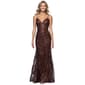 Juniors Blondie Nites Glitter Lace-Up Sheath Dress - image 1